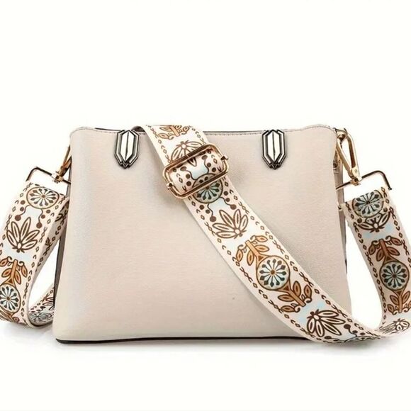 Multi-Compartment Adjustable Wide Shoulder Handbag Replacement Strap - Picture 9 of 9